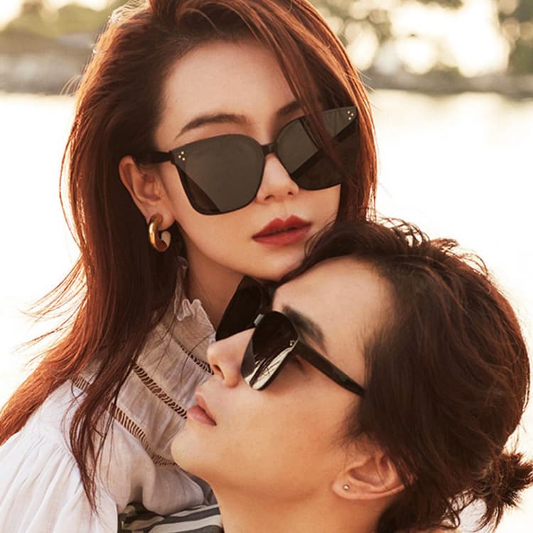Fashionable sunglasses, internet celebrity, men's style, UV protection 2
