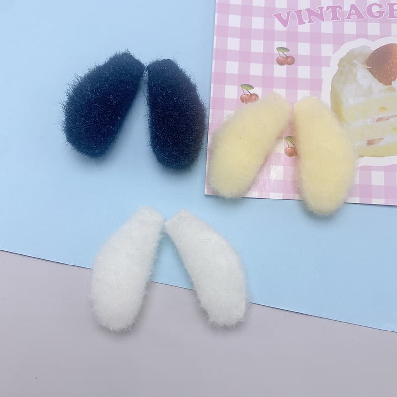 Double-sided plush children's headband, doll, decorative accessory, DIY 2