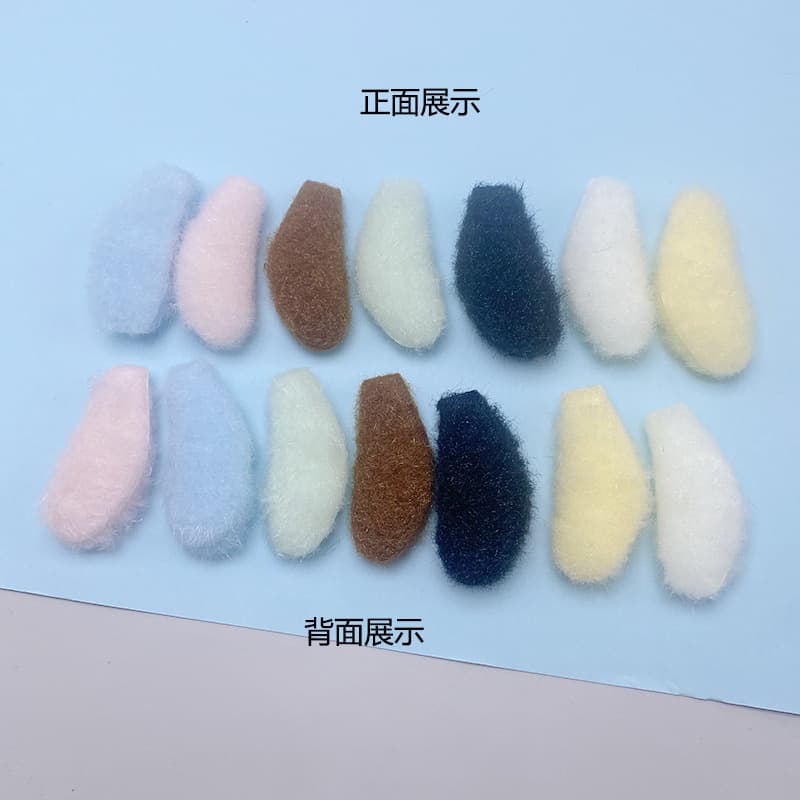 Double-sided plush children's headband, doll, decorative accessory, DIY 4