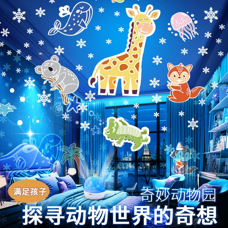 Star projection, lamp, music music box, projector, rotating starry sky for bedroom 2