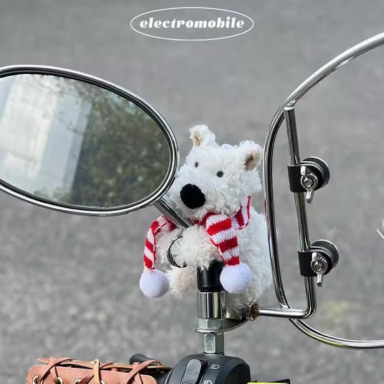 Cute decorative accessory, electric car, detachable bike, creative pendant 2