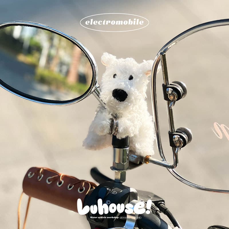 Cute decorative accessory, electric car, detachable bike, creative pendant 7