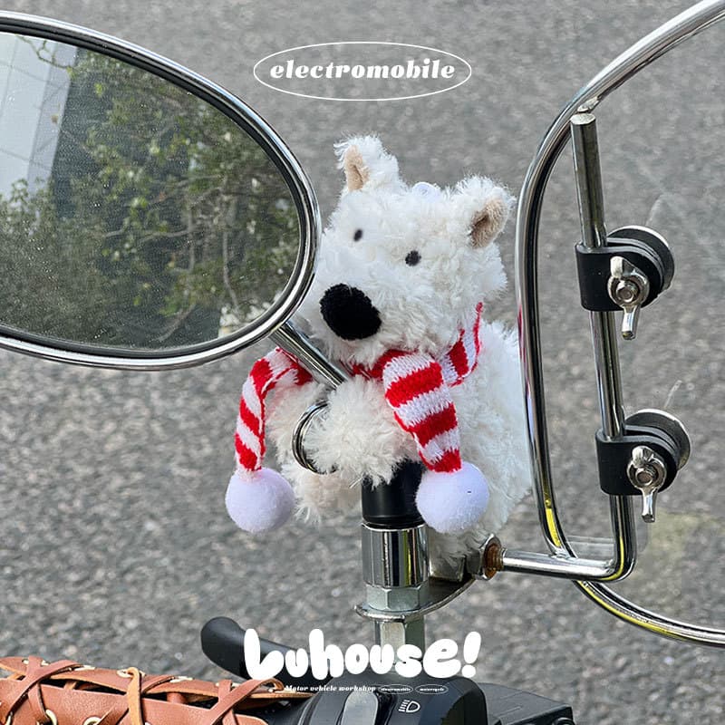 Cute decorative accessory, electric car, detachable bike, creative pendant 8