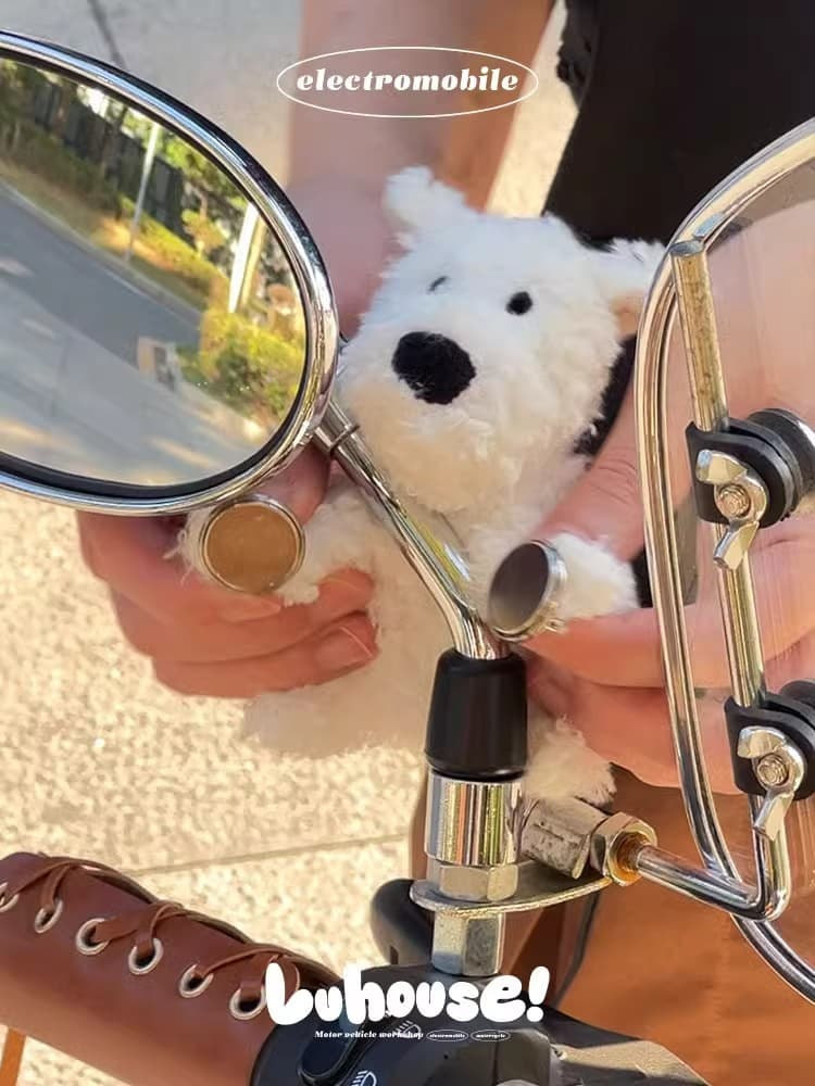 Cute decorative accessory, electric car, detachable bike, creative pendant 9