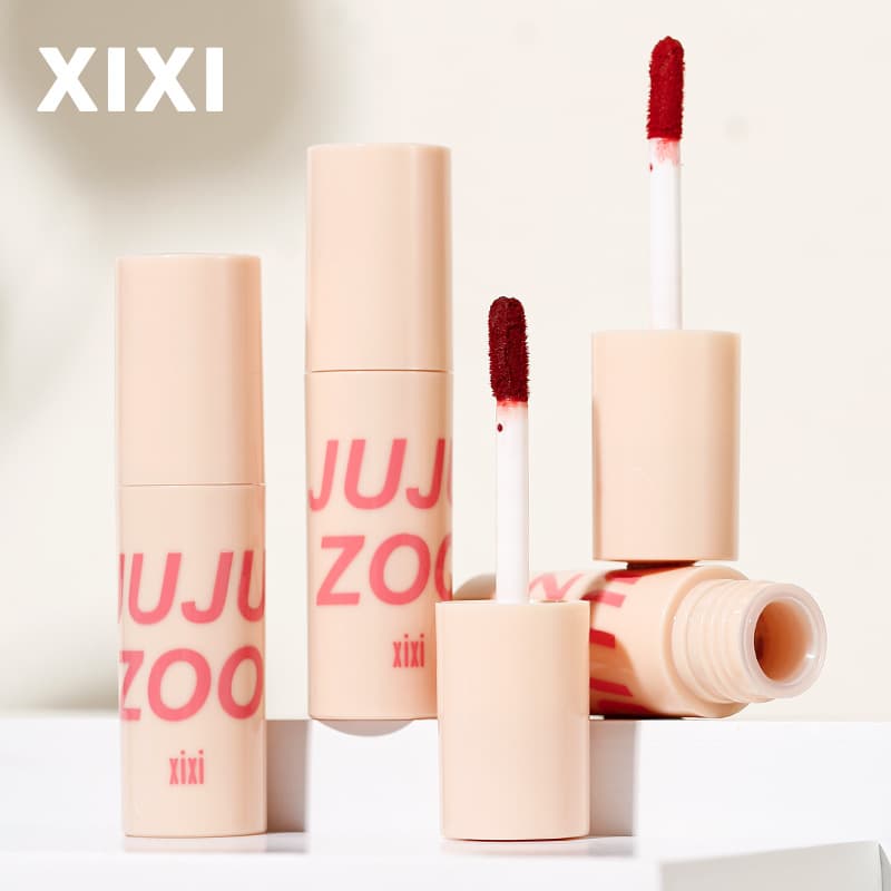 xixi Muyun mist lip, mud, color, lip mud, matte matte, easy to use the silky texture, white texture, showing complexion students 2