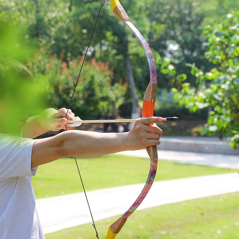 (Wholesale), wooden realistic bow and arrows, weapon, direct factory sales 2