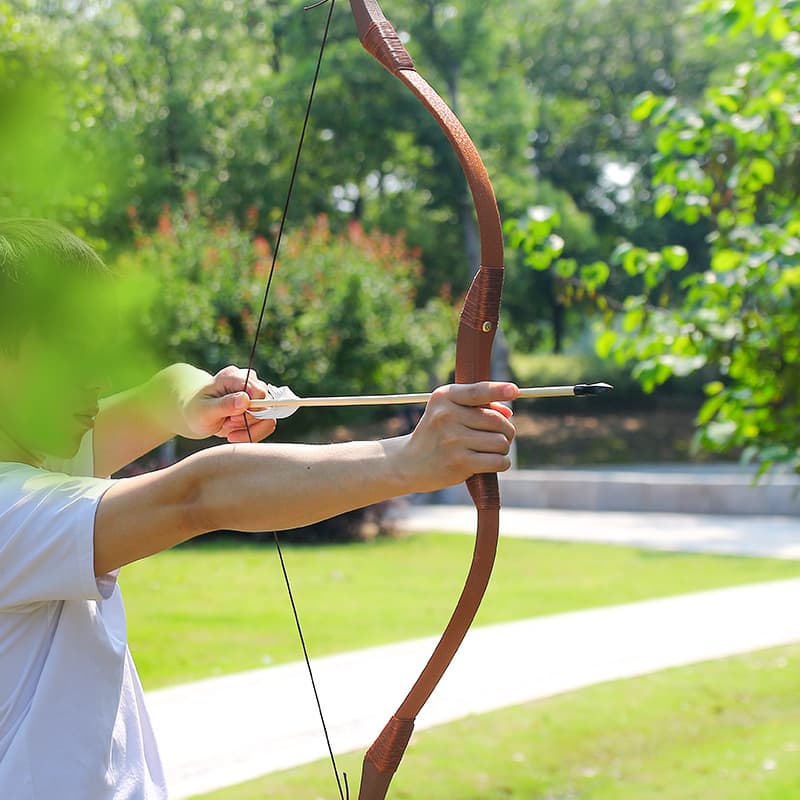 (Wholesale), wooden realistic bow and arrows, weapon, direct factory sales 1