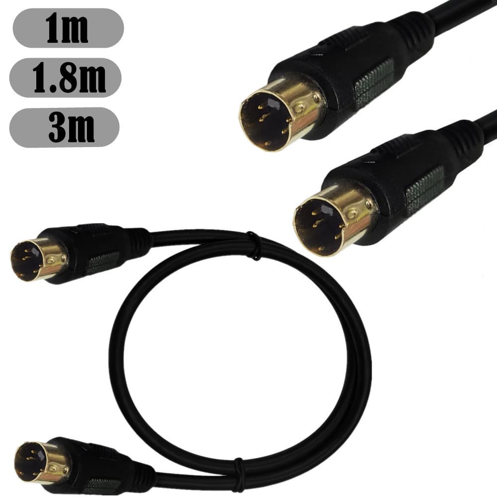 S-terminal line four-pin video cable TV AV connection S-video terminal line MD4P father-in-law connection