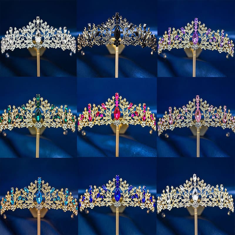 Hair accessory for bride, wedding dress, European style 1