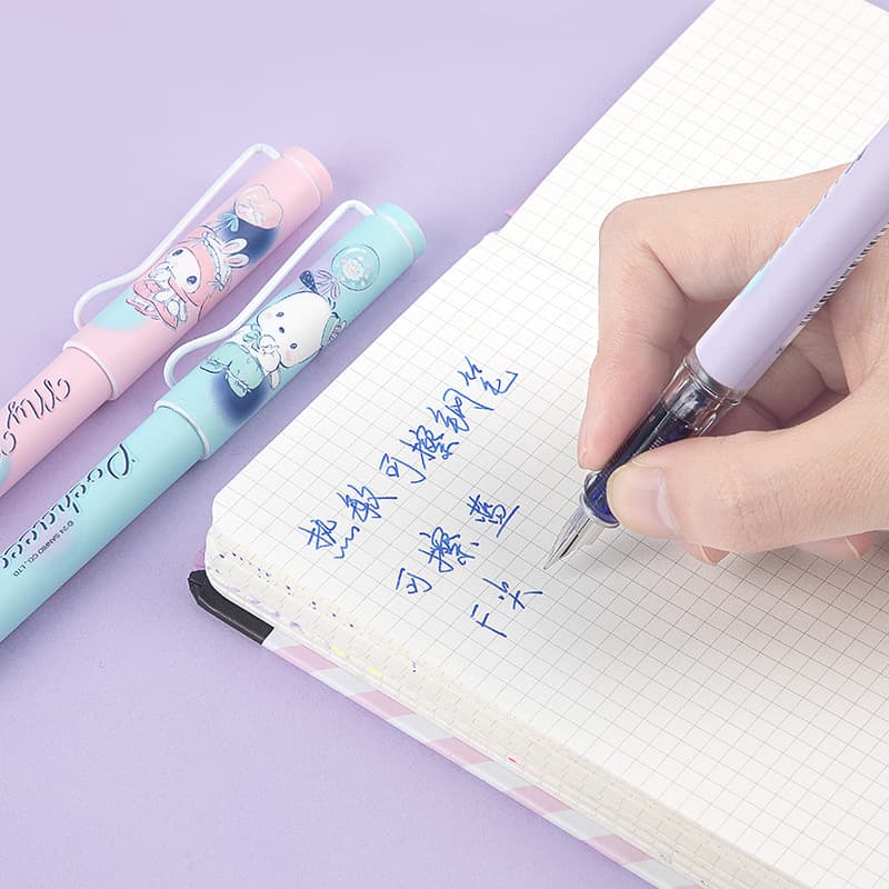 Sanrio Erasable Cartoon Blue Pen, 36-Pack 2