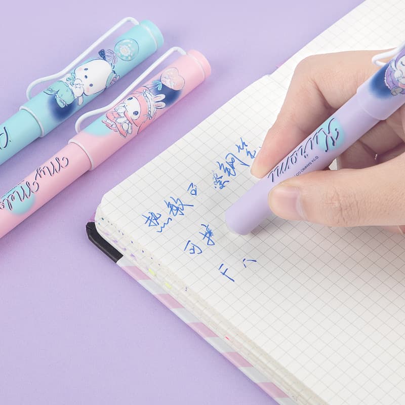 Sanrio Erasable Cartoon Blue Pen, 36-Pack 4