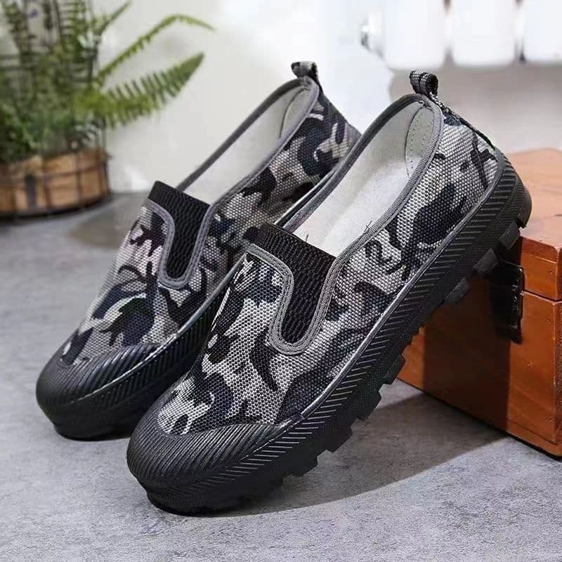 Lightweight non-slip wear-resistant breathable low cloth espadrilles for students, round toe 2