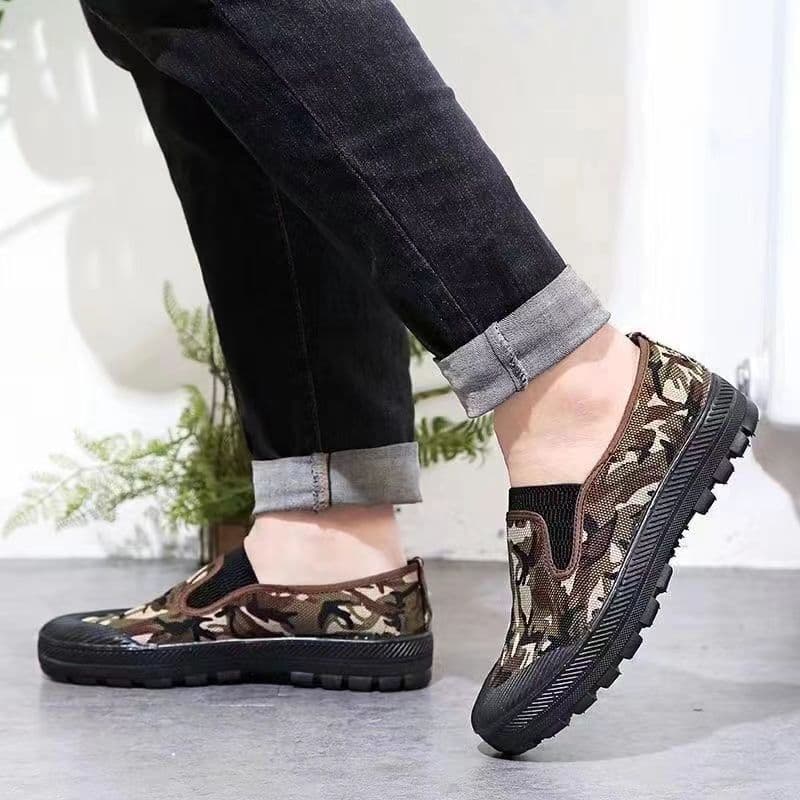 Lightweight non-slip wear-resistant breathable low cloth espadrilles for students, round toe 3