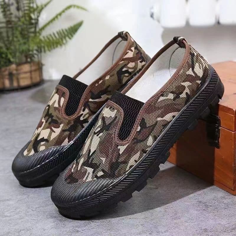 Lightweight non-slip wear-resistant breathable low cloth espadrilles for students, round toe 4