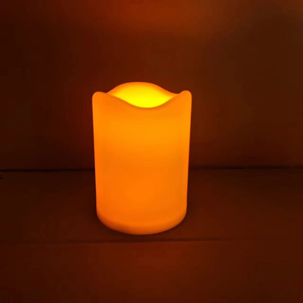 Manufacturer simulated LED electronic candle smoke-free atmosphere creative home ornaments holiday wedding Christmas holiday decoration 2
