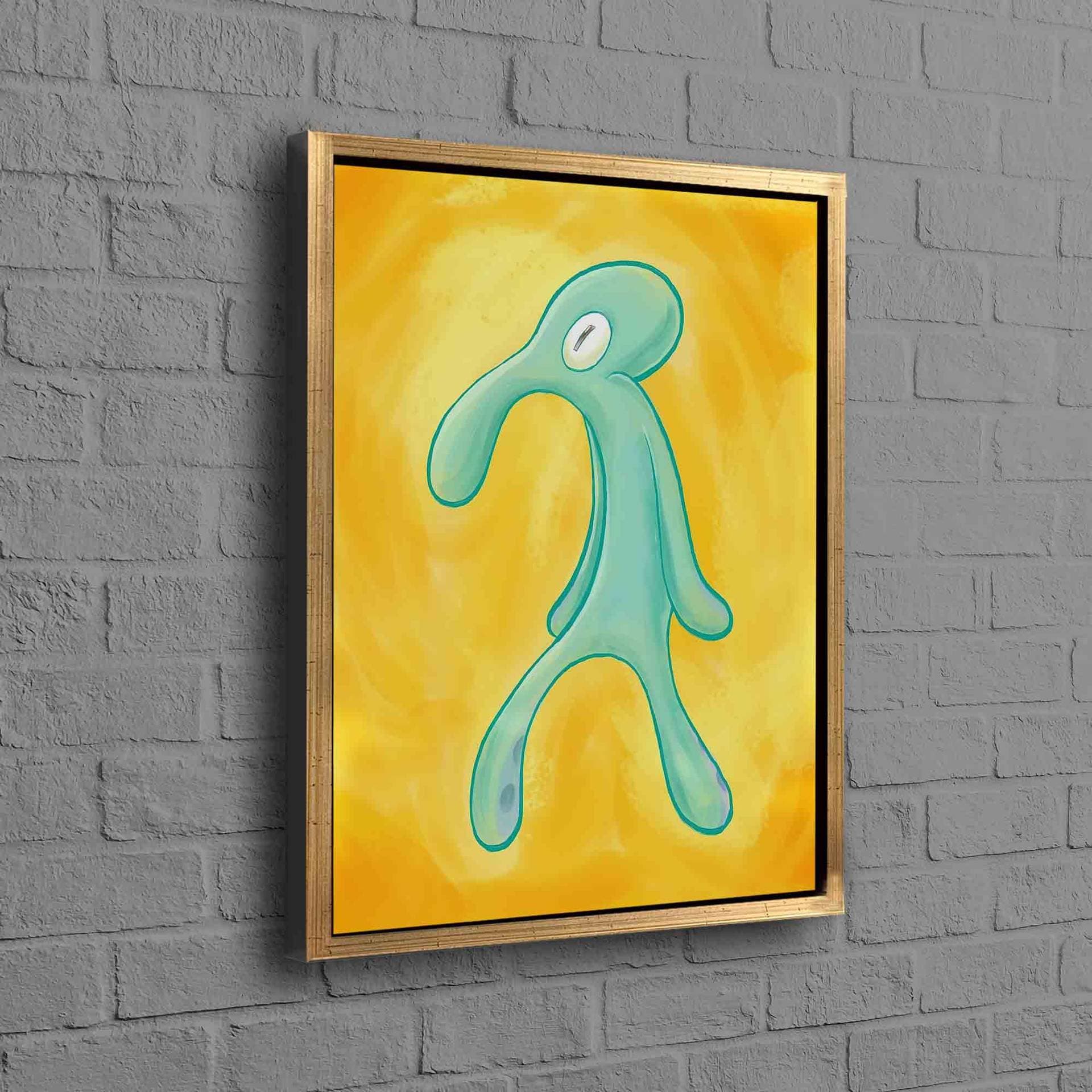 Wall canvas painting, poster, octopus 2