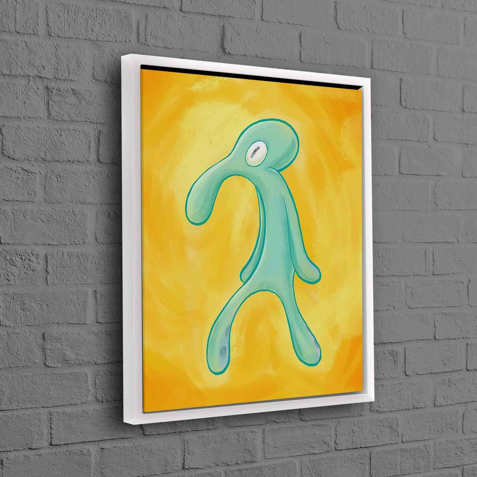 Wall canvas painting, poster, octopus 4