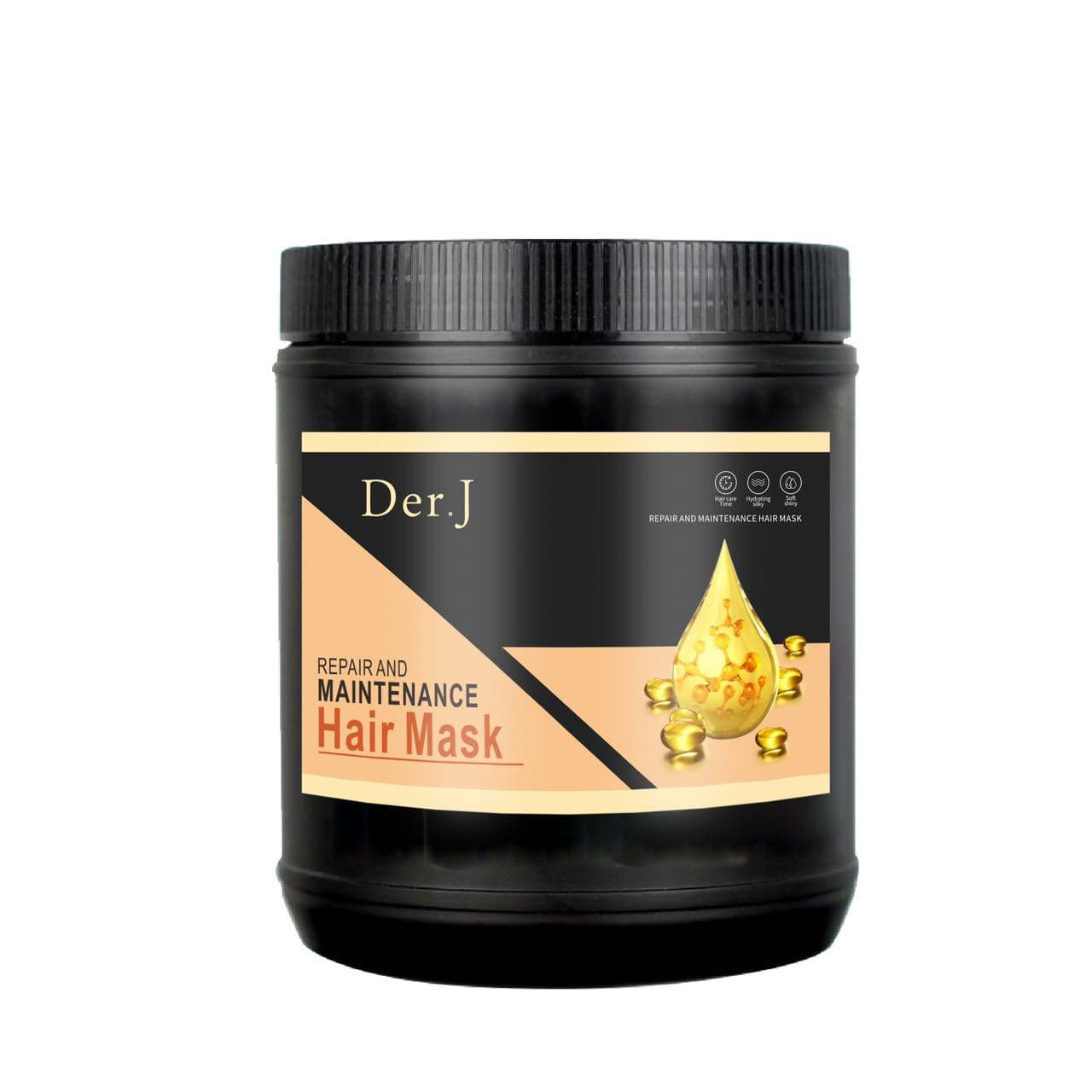 Der.J Hair Mask 1L - Coconut Oil Conditioner 5