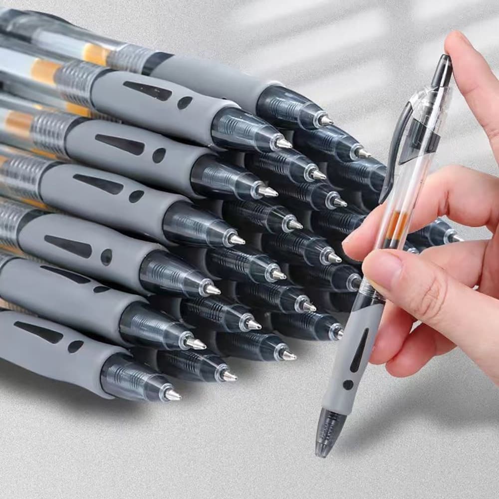 (Wholesale), black red rollerball pen, teaching ballpoint pen for students for office, stationery 2