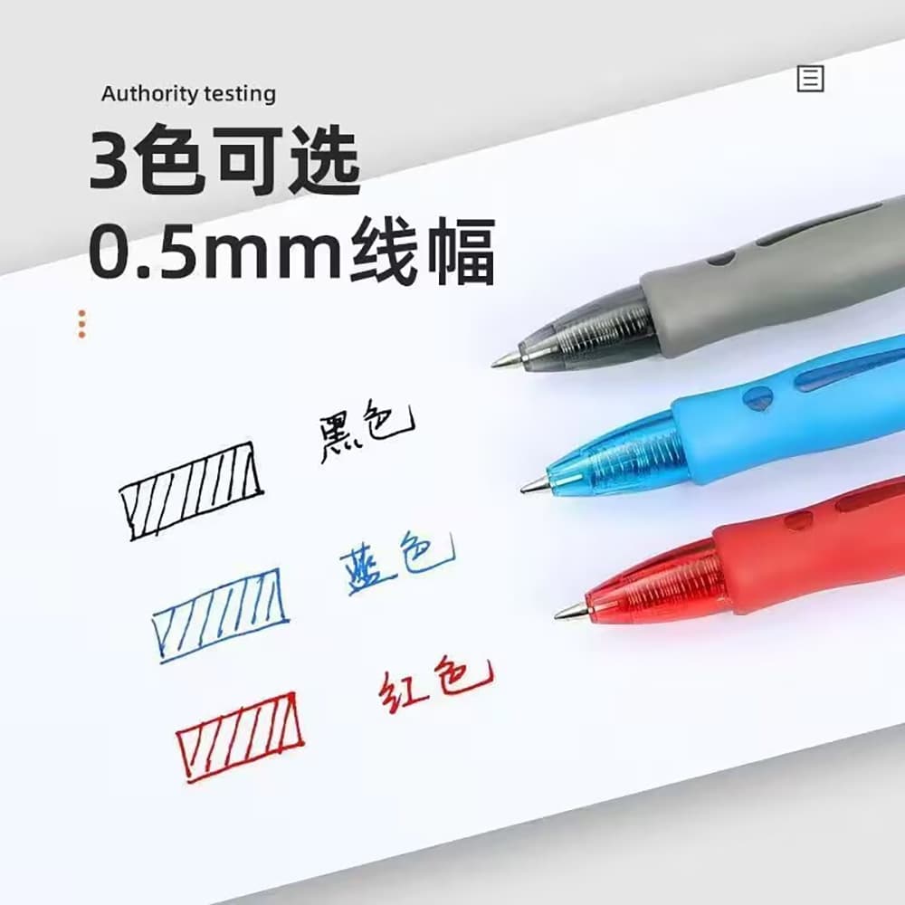 (Wholesale), black red rollerball pen, teaching ballpoint pen for students for office, stationery 3