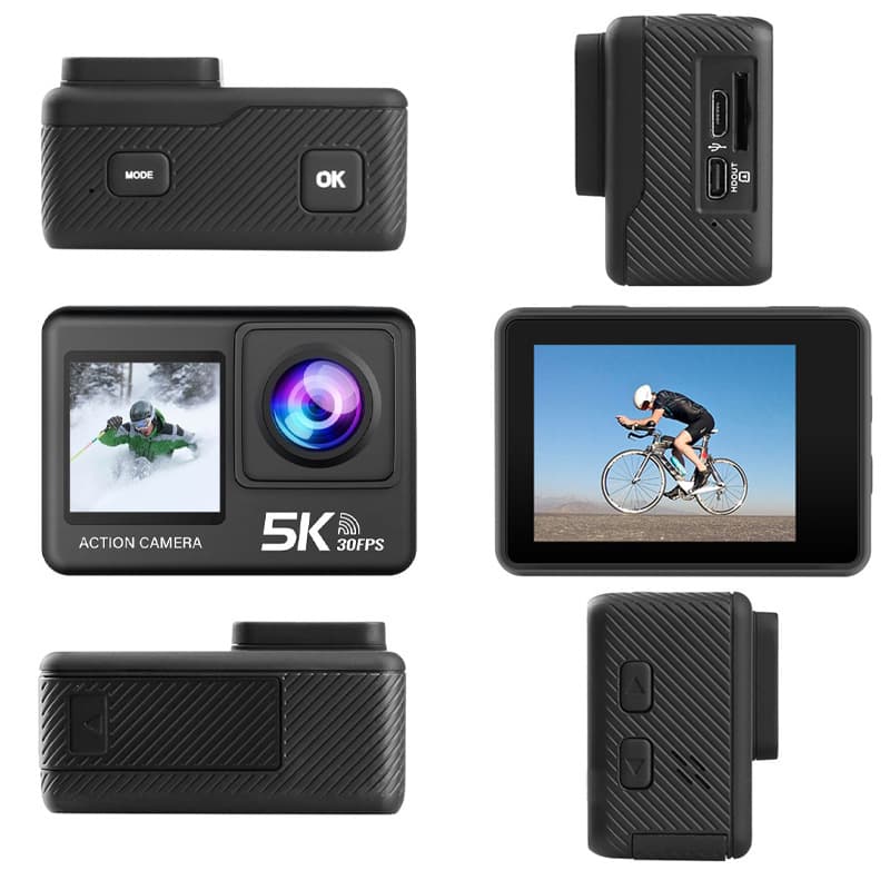 Camera, travel waterproof helmet for cycling, recorder, 5 carat 5