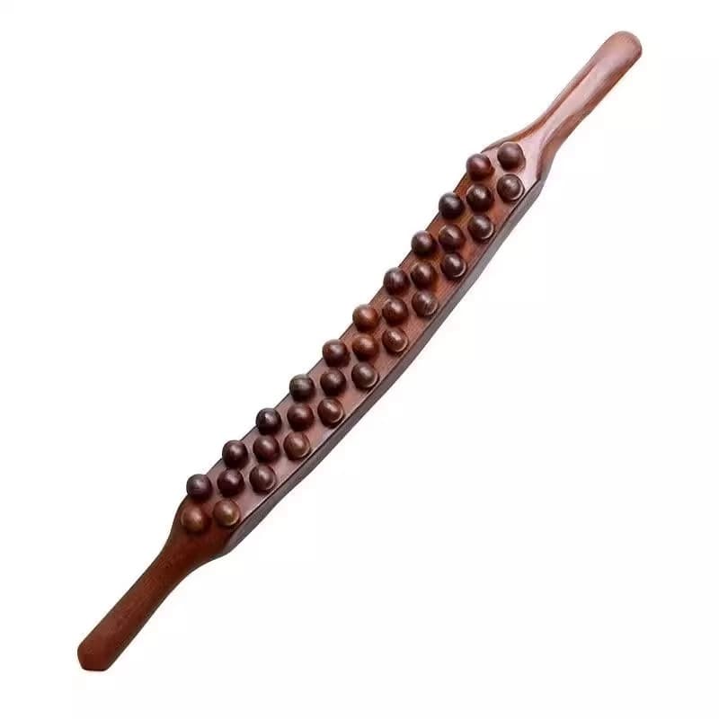 Tendon rolling stick 35 beads massage scraping stick rolling menstrual stick multi-functional massage stick for abdominal rubbing and tendon rolling stick pushing back wholesale 5