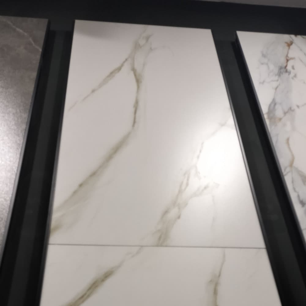 Carrara Gold Ceramic Tile 600x1200 - Matte Kitchen Bathroom 3