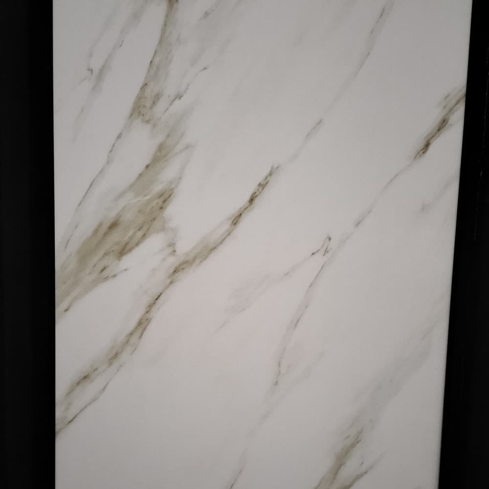 Carrara Gold Ceramic Tile 600x1200 - Matte Kitchen Bathroom 4