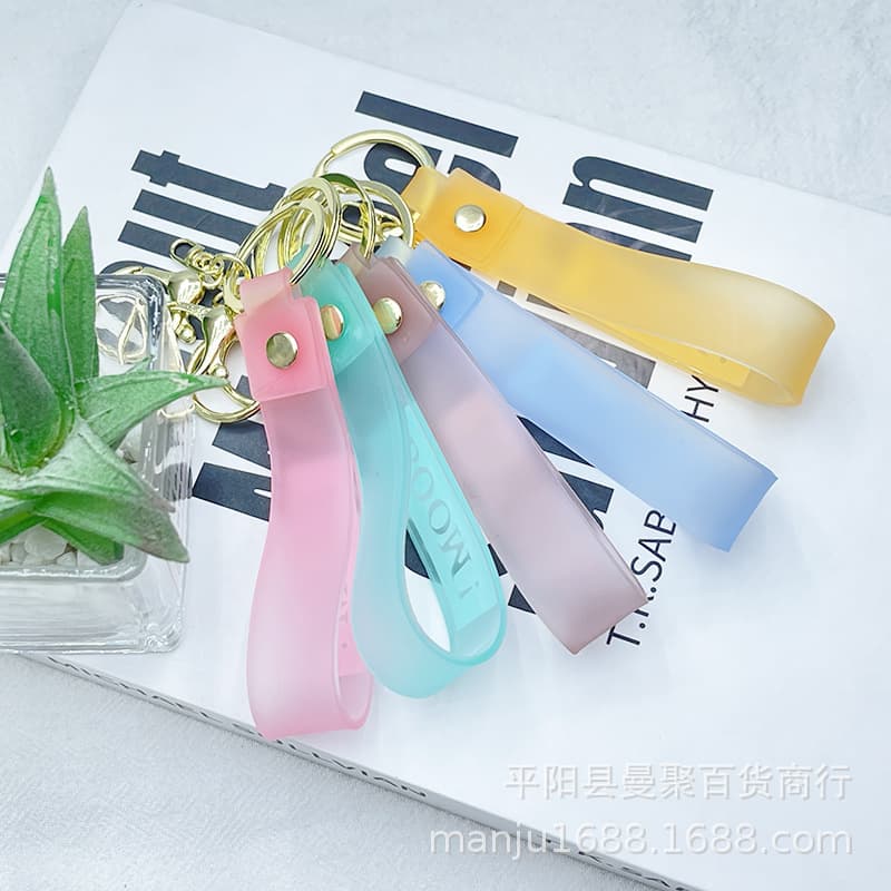 Keychain with accessories, doll PVC from soft rubber sheepskin, sheep 4