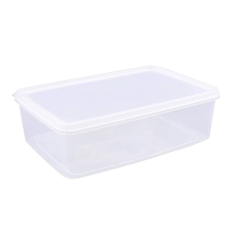 Rectangular fresh -keeping box thickened plastic refrigerator storage box can be microwave frozen food seal box retaining box wholesale 5