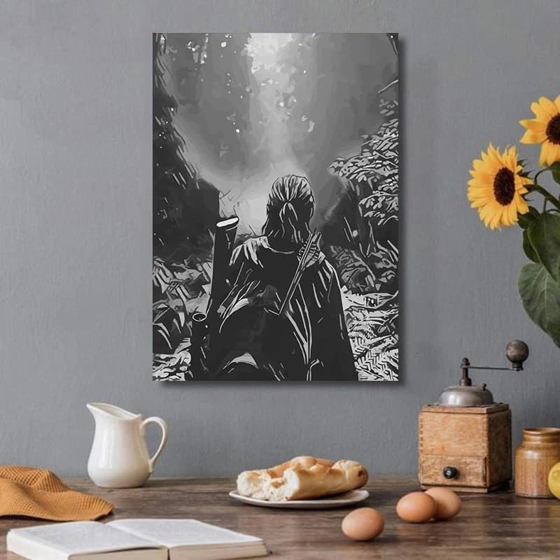 Famous European and American movie posters canvas paintings poster wall art living room modern decorative paintings 3