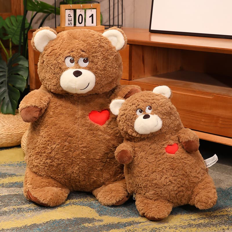 Plush doll, toy, pillow for St. Valentine's Day, with little bears, Birthday gift 4