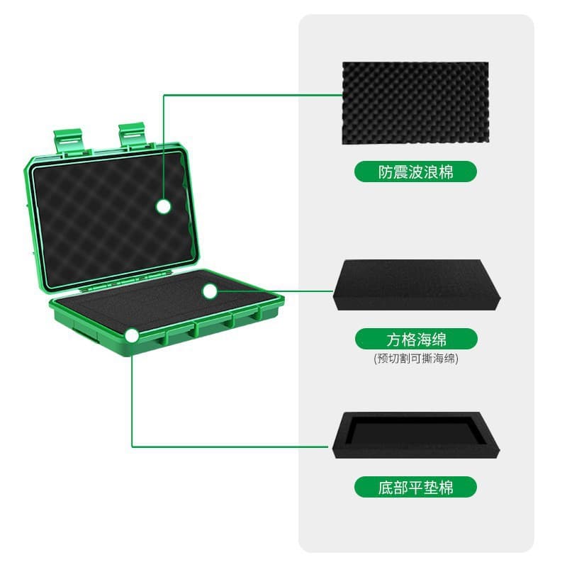 Waterproof small storage box, safe equipment 4