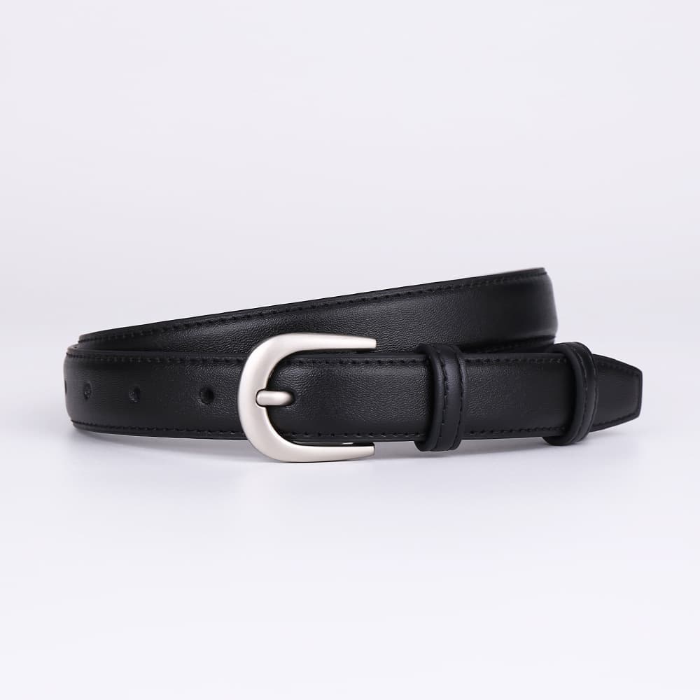 Belt, universal accessory, fashionable leather trousers, genuine leather, high-quality style, women's style 5