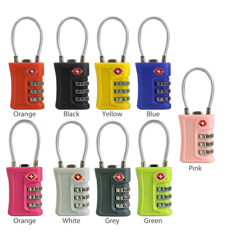 Travel abroad TSA Customs Lock Gym Suitcase Customs Lock Password Lock Padlock Password Lock 1