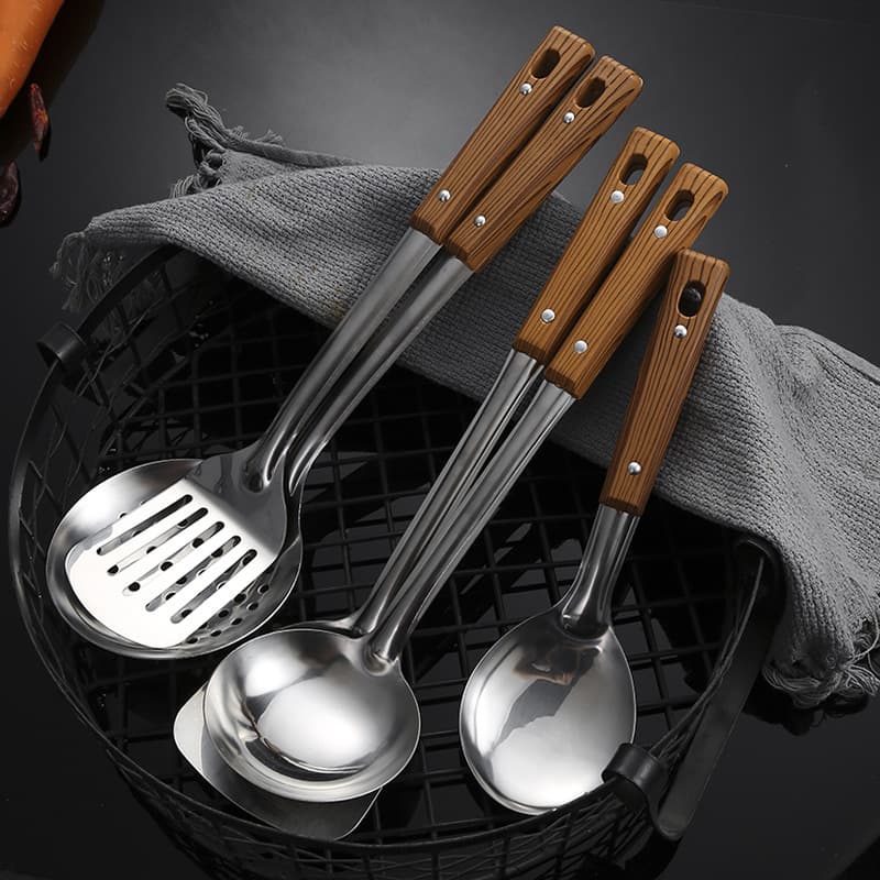 (Wholesale), kitchenware, set, spoon for home use, shovel, anti-scald, full set 1