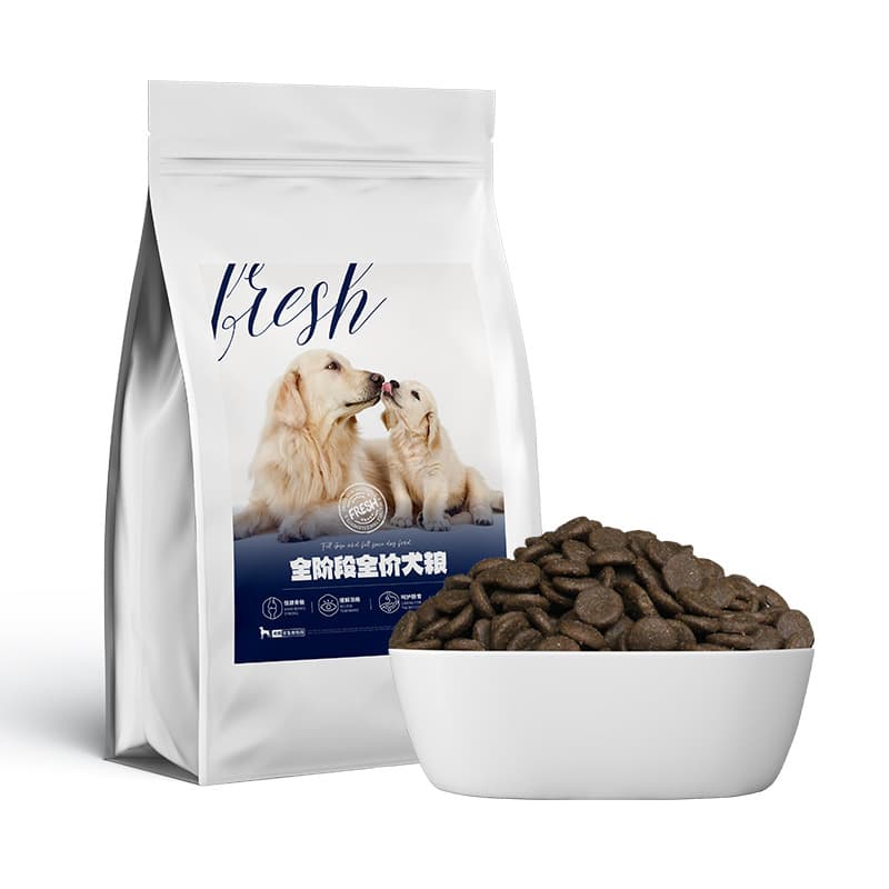 Dog food, whole dog, universal, large size kennel puppies, try dog ​​food, large bags, 100 kilograms, customized OEM wholesale dog food 5