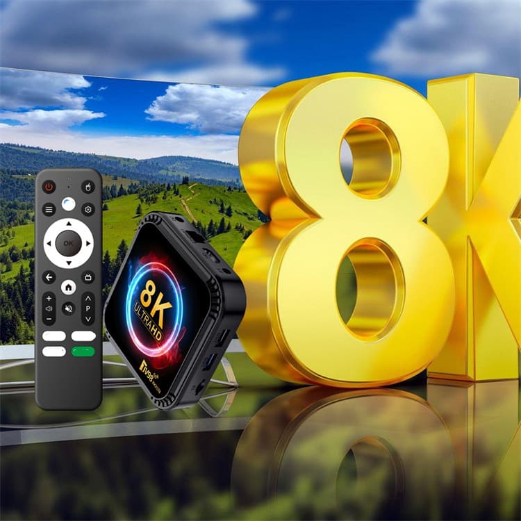 TV98RK3528 TV set-top box Android 13 foreign trade box TV box8K media player 8K HD 2