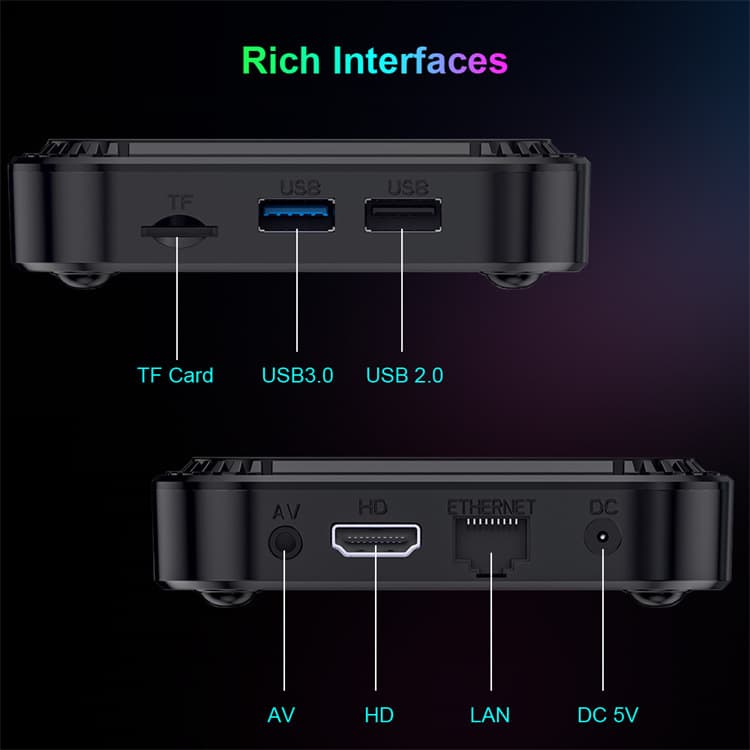 TV98RK3528 TV set-top box Android 13 foreign trade box TV box8K media player 8K HD 3