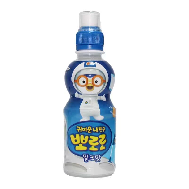 Pororo Korean Music Lele Children's Beverage 235ML Imported Pluffy Lulutonicate Lactic Smarty Drink 5