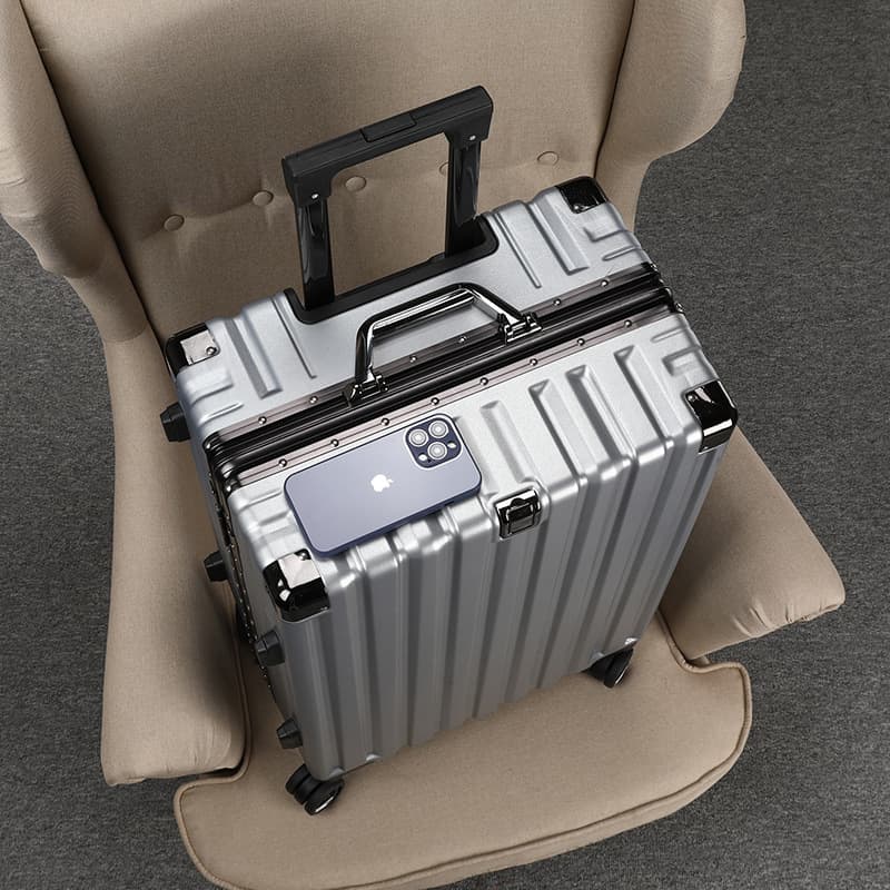 Capacious universal suitcase for men and women 2
