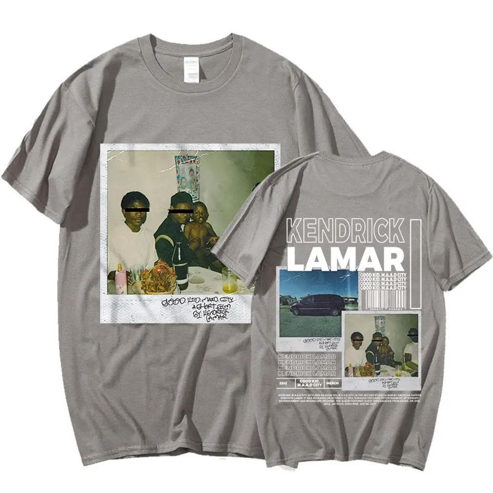 Rapper & Kendrick Lamar Good Kid T Shirt Men's Women's Fashion 4