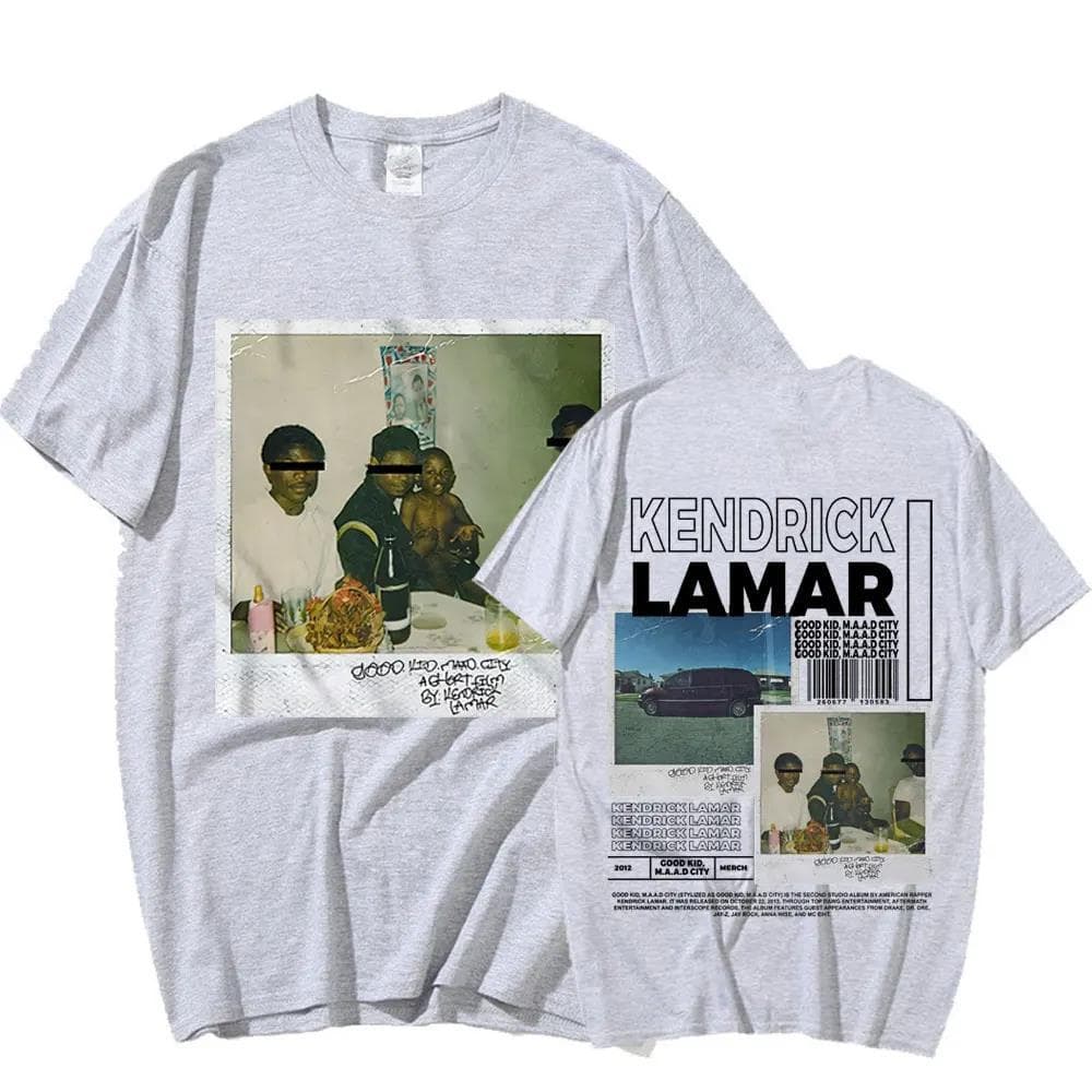 Rapper & Kendrick Lamar Good Kid T Shirt Men's Women's Fashion 5