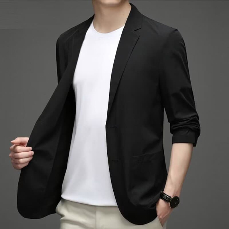 Trend men's autumn universal suit, Korean style, loose fit 2