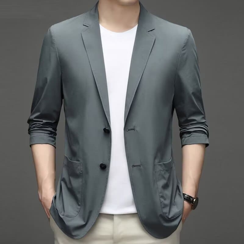 Trend men's autumn universal suit, Korean style, loose fit 4