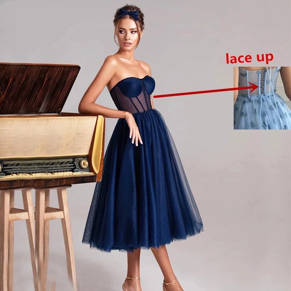(Cross-border trading), elegant lace evening dress, multicoloured long skirt, bra top, Amazon, graduation party, mid-length 2