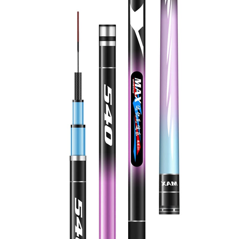 Carbon Fishing Rod 5H 6H 8H Light Hard Platform Fishing Rod 5