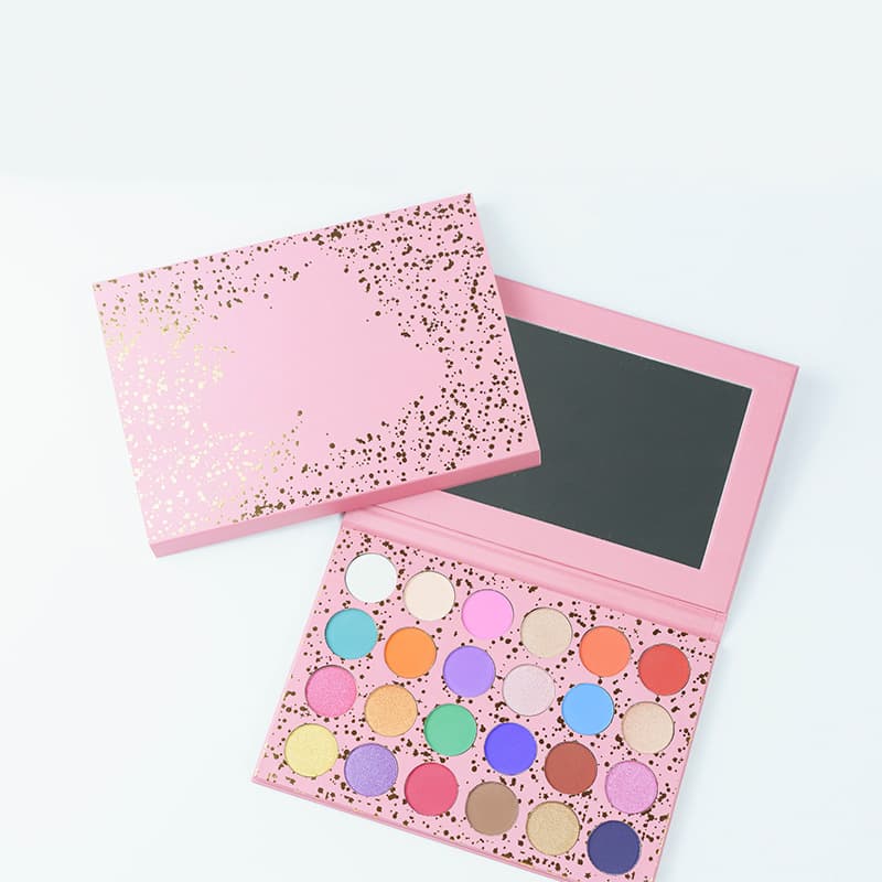 (Cross-border trading), matte fuchsia eye shadow, (Physicals), 24 colors, with your logo imprint 2