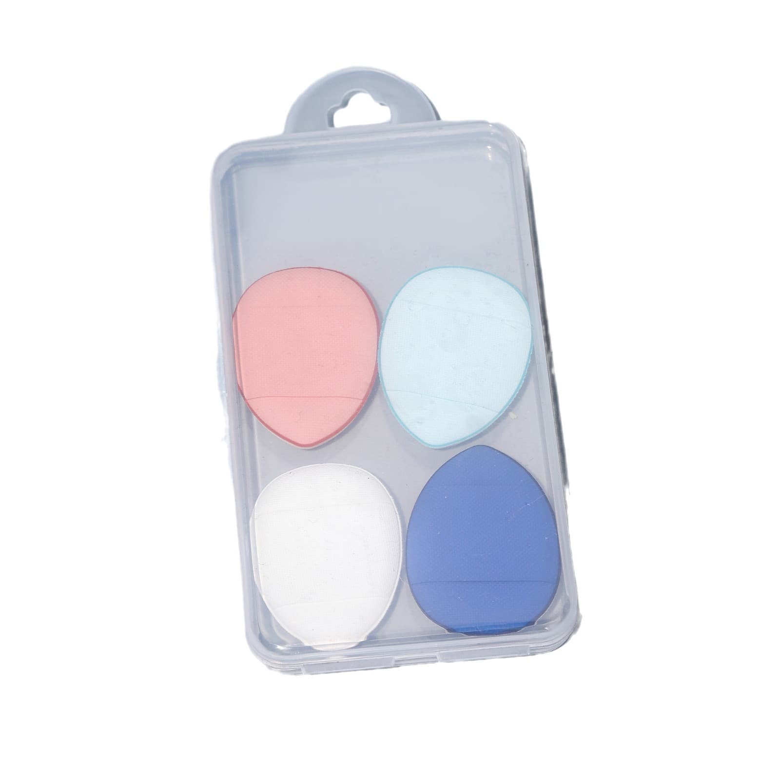 Oil absorption false eyelashes, stickers to create double eyelids, plastic razor, storage box, sponge 5