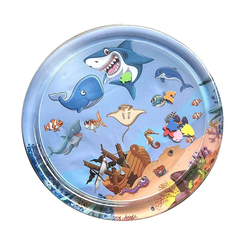 Summer inflatable marine toy for crawling PVC, pet, cats and dogs, increased thickness 5